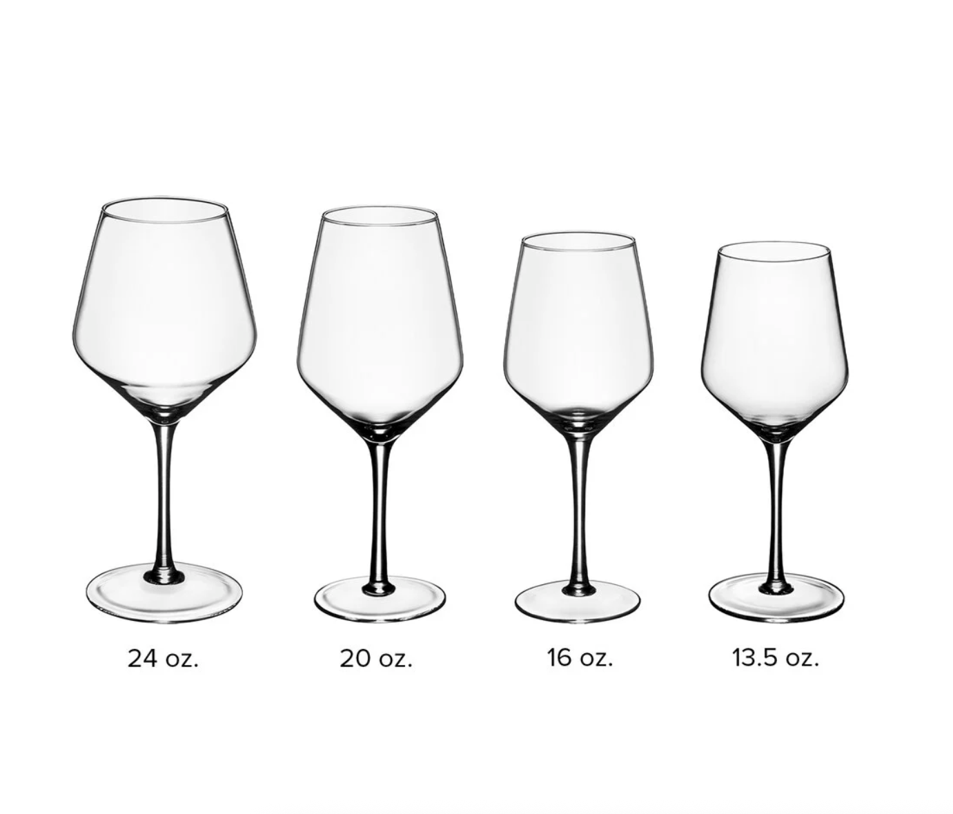 Acopa Silhouette 24oz. Wine Glass (12/Case)