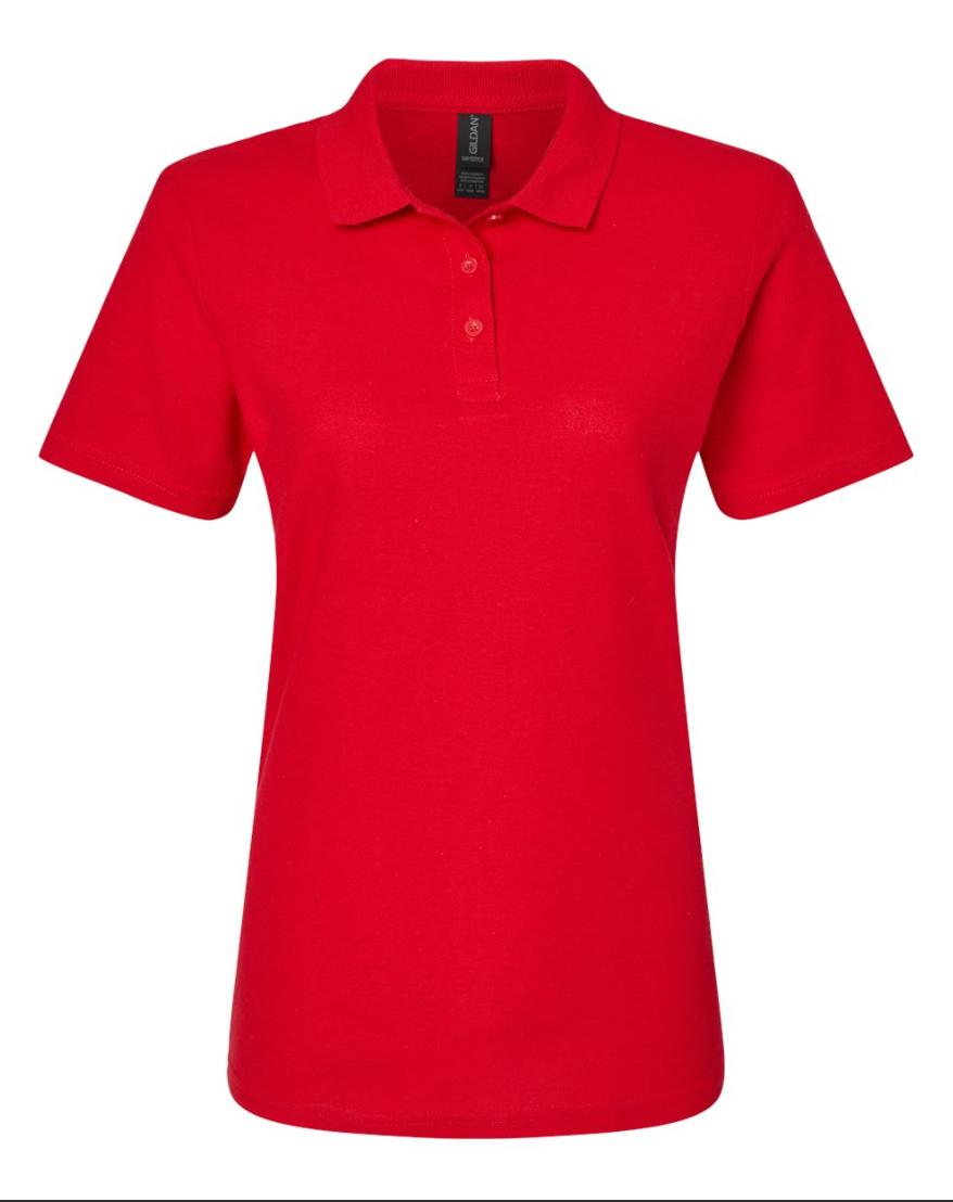 Gildan Women's Softstyle® Pique Polo - 64800L