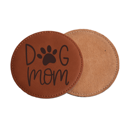 Faux Leather Coasters (Set of 4)