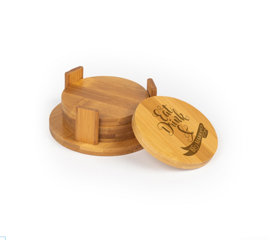 Bamboo Coasters (Set of 4)
