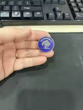 Custom Challenge Coins with Removable Ball Marker