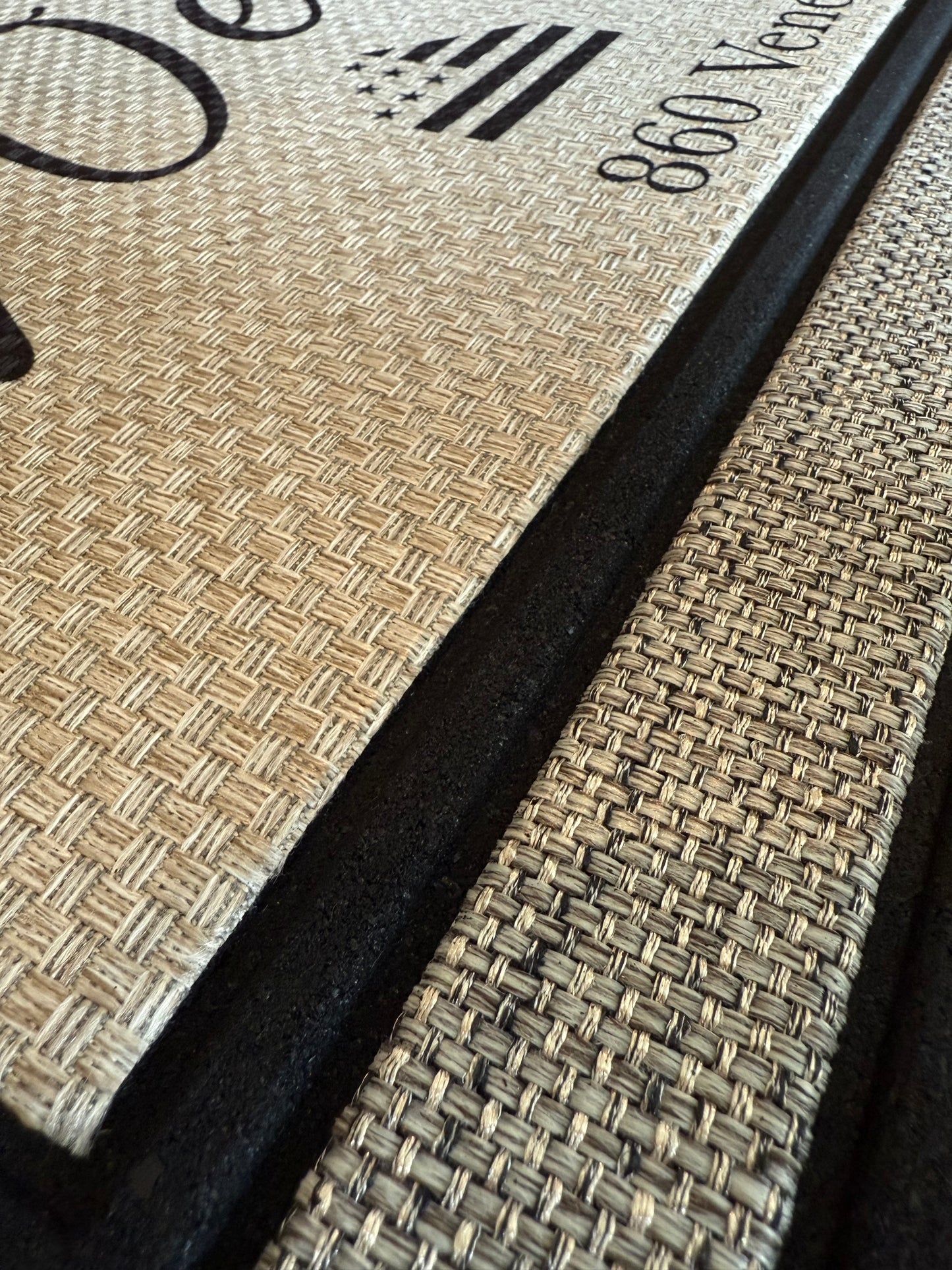 Custom Door Mat Rubber Non-Slip Indoor Outdoor (18 in. x 30 in.)