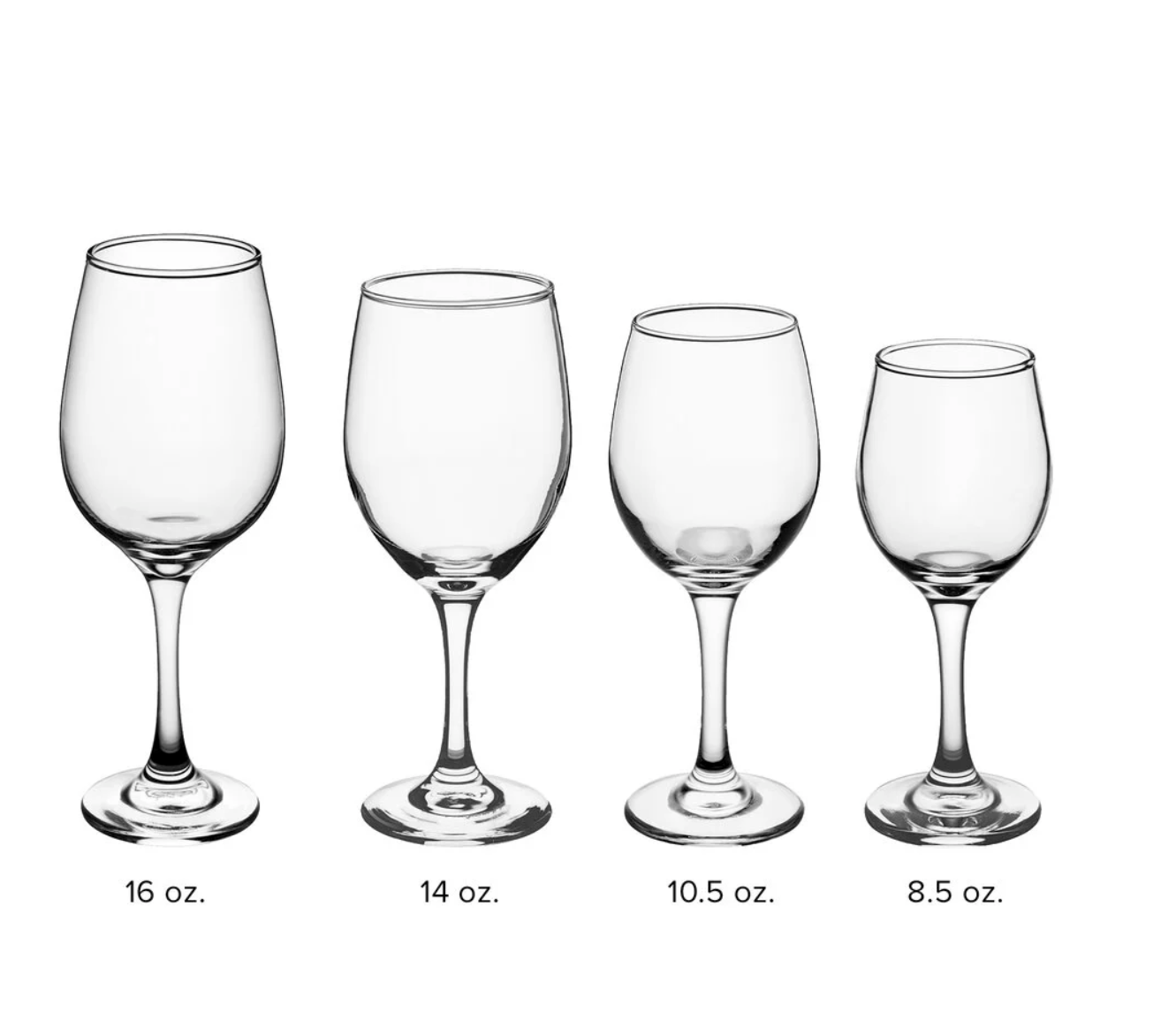 Acopa 15 oz. All-Purpose Wine Glass (12/Case)
