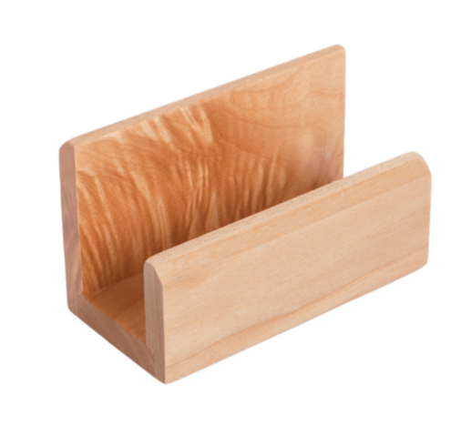 Maple Business Card Holder
