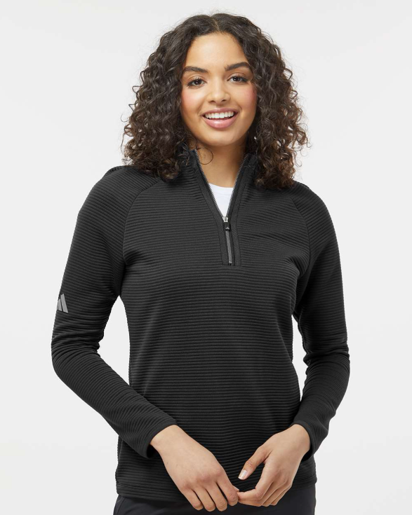 Adidas Women's Spacer Quarter-Zip Pullover - A589