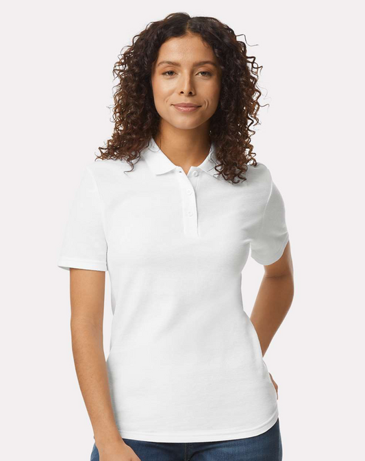 Gildan Women's Softstyle® Pique Polo - 64800L (MORE THAN 48)