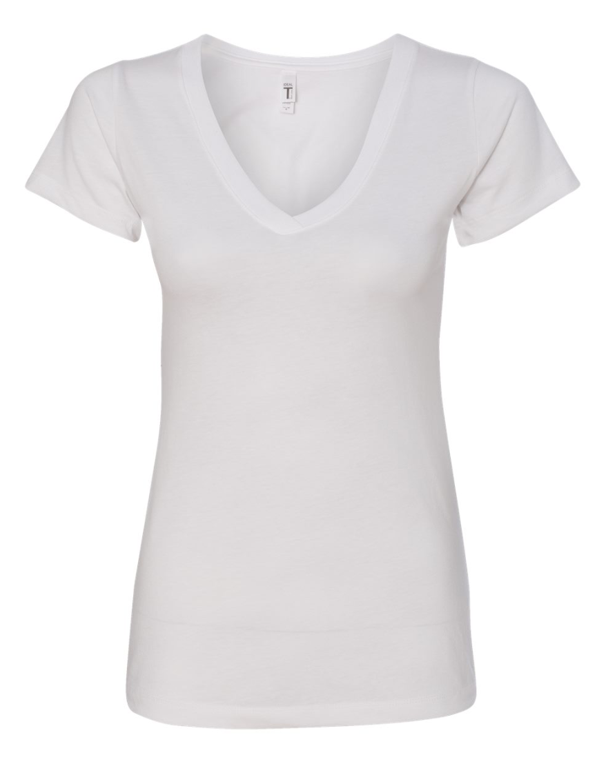 Next Level Women's Ideal V-Neck T-Shirt - 1540