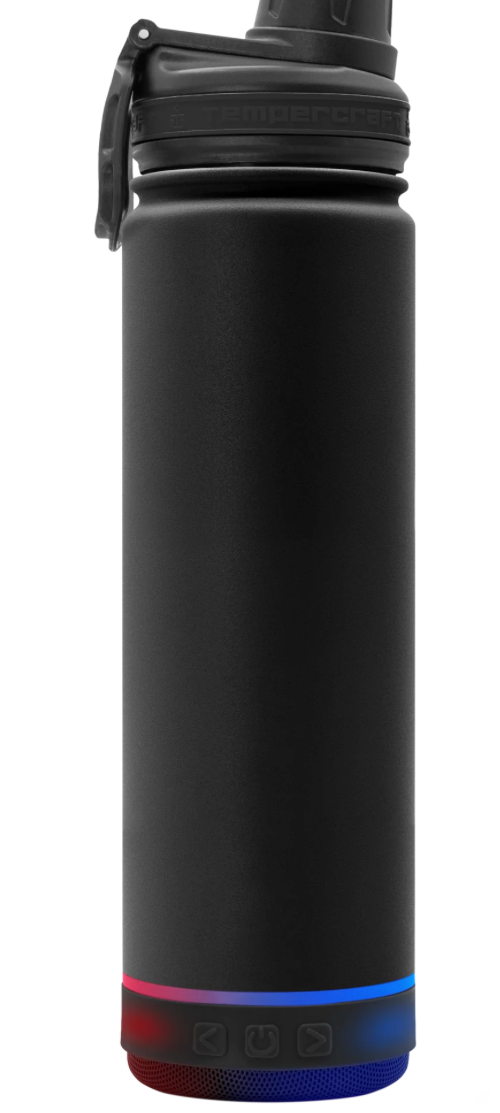 Tempercraft Tunes Bottle 18 oz (Laser Engraved 1 side)
