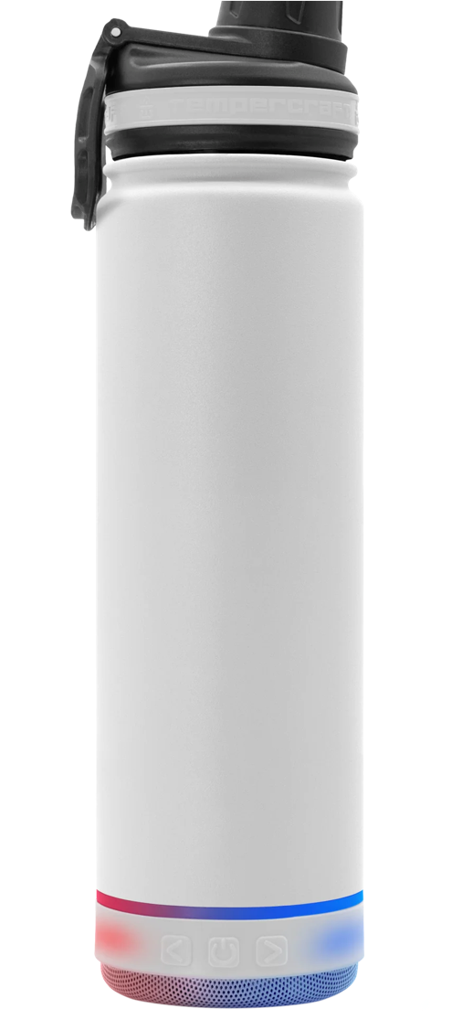 Tempercraft Tunes Bottle 18 oz (Laser Engraved 1 side)