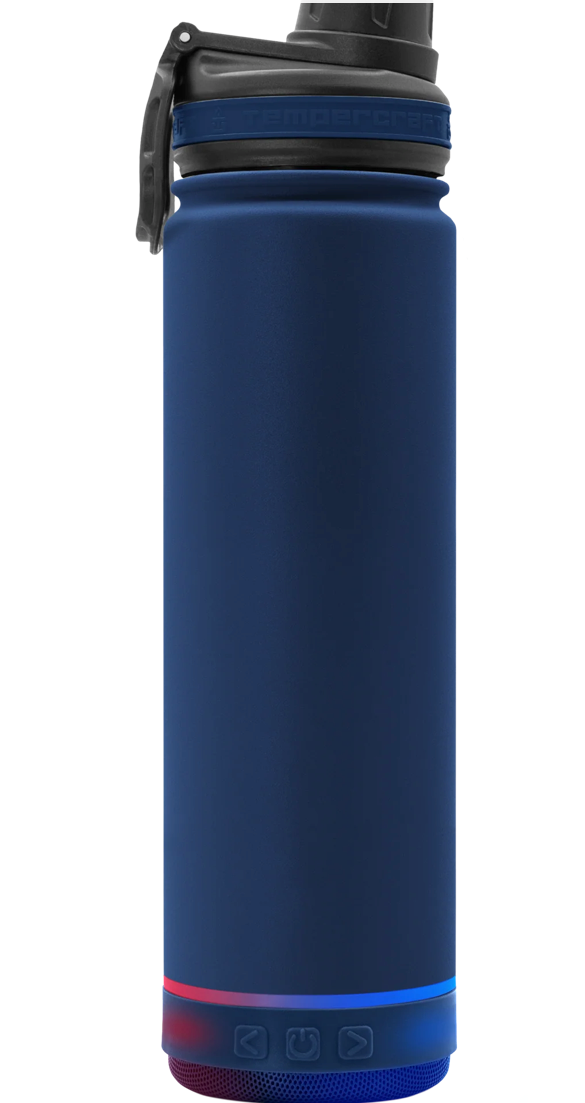 Tempercraft Tunes Bottle 18 oz (Laser Engraved 1 side)