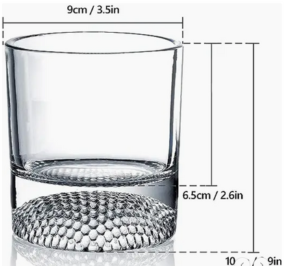 Golf Ball Whiskey Glass 8oz