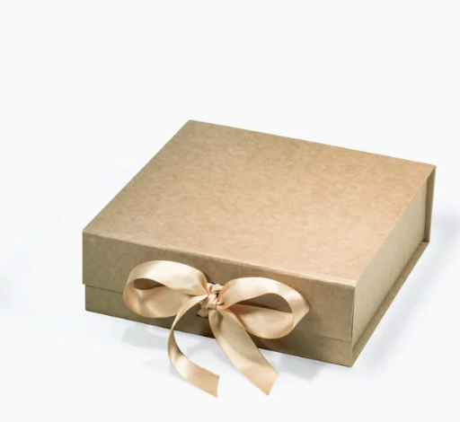 Customized Magentic Gift Box Kraft (6x6x2)