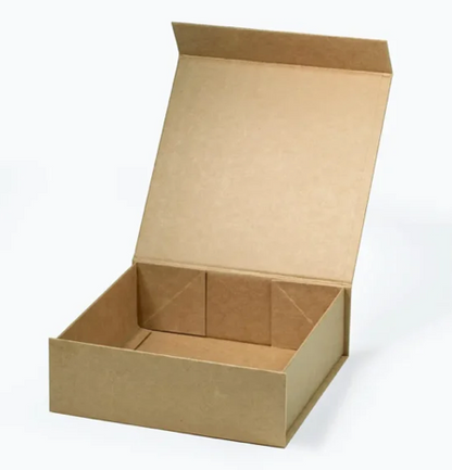 Customized Magentic Gift Box Kraft (6x6x2)