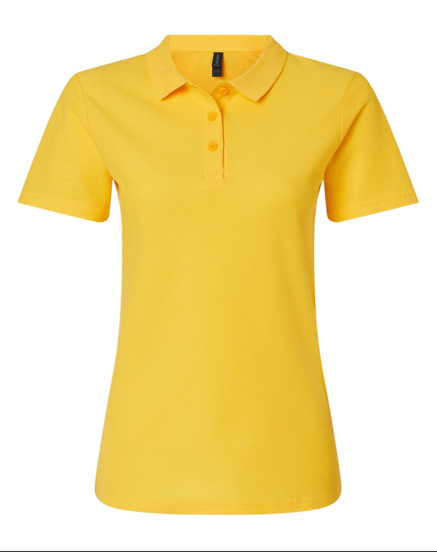 Gildan Women's Softstyle® Pique Polo - 64800L