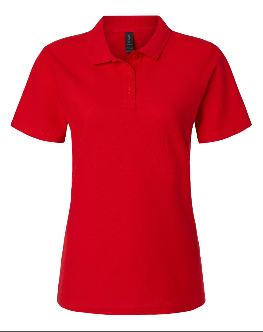 Gildan Women's Softstyle® Pique Polo - 64800L
