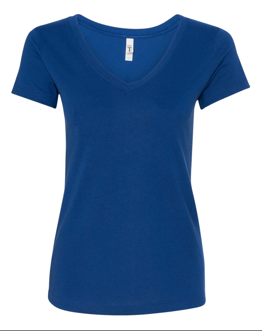 Next Level Women's Ideal V-Neck T-Shirt - 1540