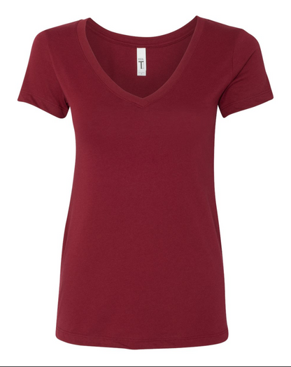 Next Level Women's Ideal V-Neck T-Shirt - 1540