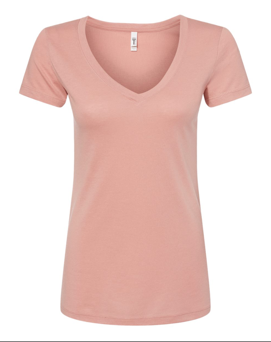 Next Level Women's Ideal V-Neck T-Shirt - 1540