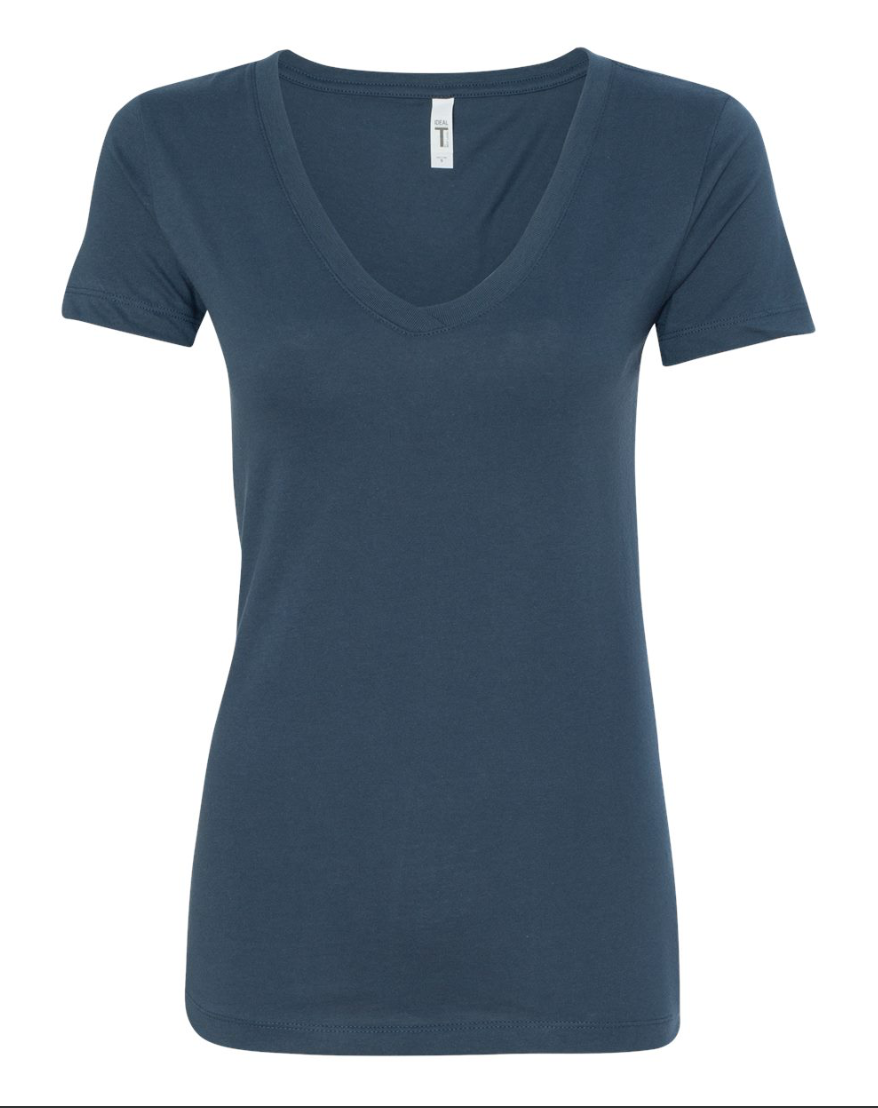 Next Level Women's Ideal V-Neck T-Shirt - 1540
