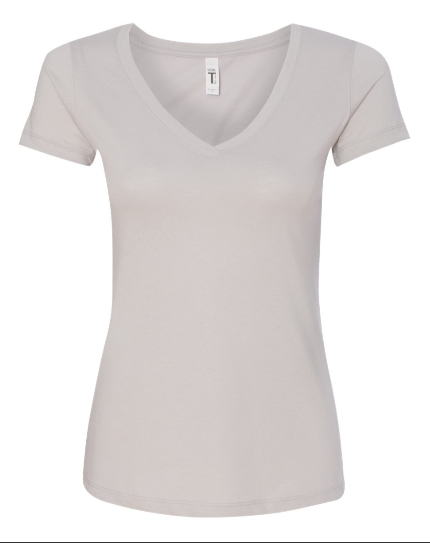 Next Level Women's Ideal V-Neck T-Shirt - 1540