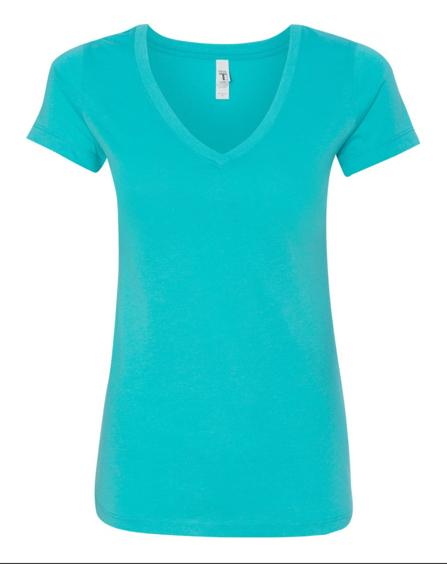 Next Level Women's Ideal V-Neck T-Shirt - 1540