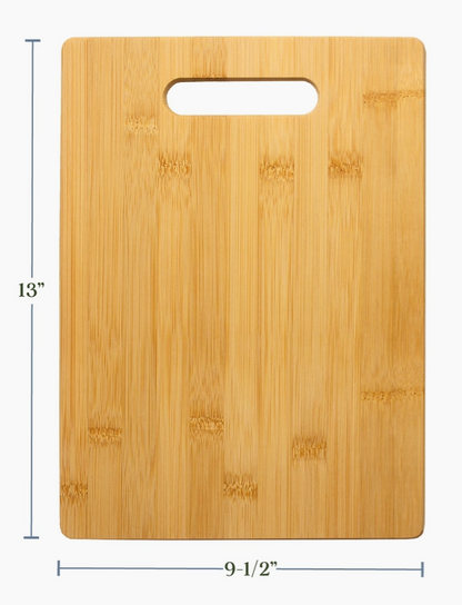 Charcuterie Board - Bamboo 13"  x 9 1/2"