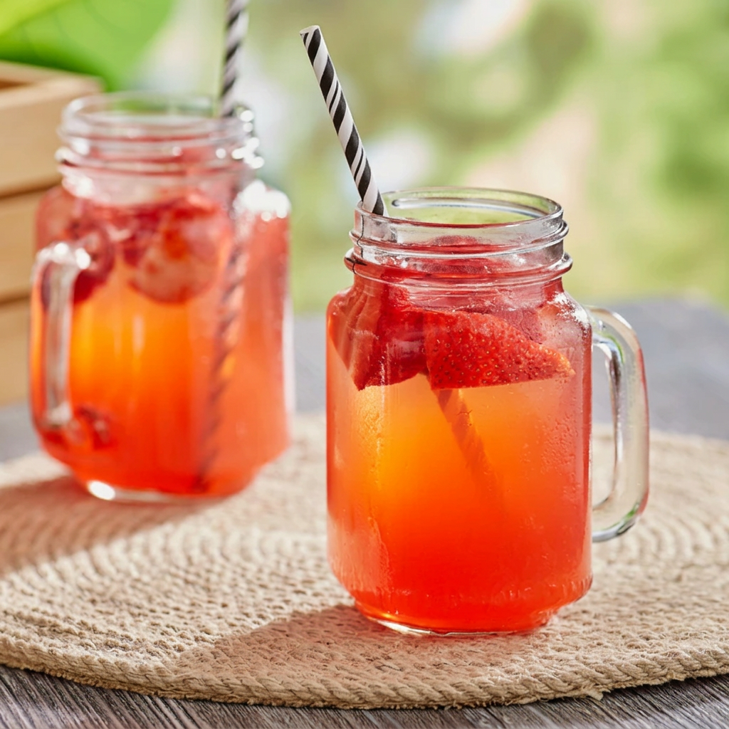 Acopa Rustic Charm 16 oz. Customizable Drinking Jar / Mason Jar with Handle (12/case)