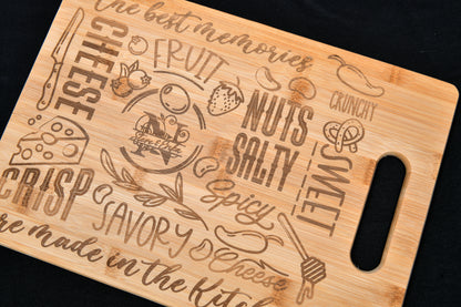 Charcuterie Board - Bamboo 13"  x 9 1/2"